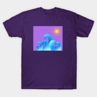 waves and sun T-Shirt